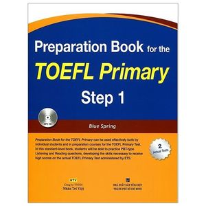 preparation book for the toefl primary step 1 (+cd) - tái bản