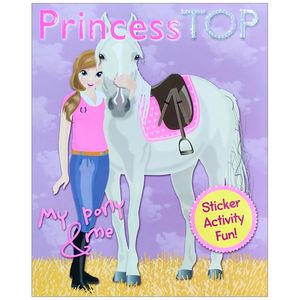 princess top activity book 2: my pony & me