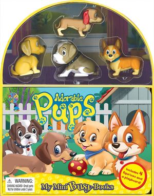 puppies mini busy books