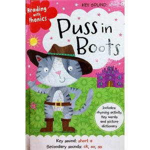 puss in boots (reading with phonics) hardcover