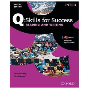 q skills for success: intro level: reading & writing student book with iq online