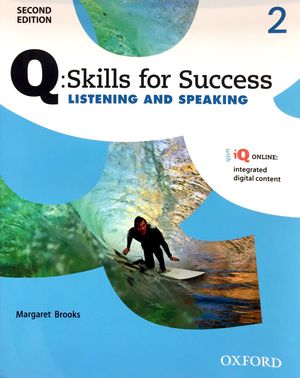 q skills for success: level 2: listening & speaking student book with iq online