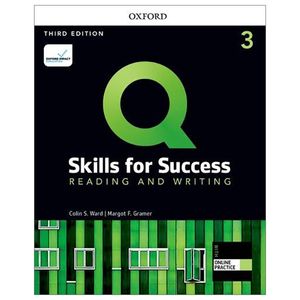 q: skills for success: level 3: reading and writing student book with iq online practice - 3rd edition