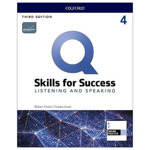 q: skills for success: level 4: listening and speaking student book with iq online practice - 3rd edition