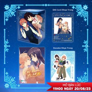 rồi hoa sẽ nở - bloom into you - tập 8 - bản đặc biệt có box - tặng kèm sns card nhựa trong + standee nhựa trong