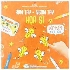 sách bàn tay - ngón tay họa sĩ lớp mầm (3-4 tuổi)