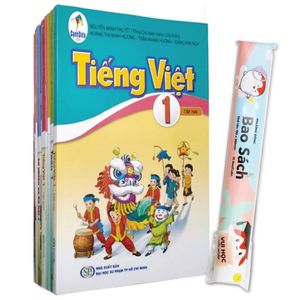 sách giáo khoa bộ lớp 1 - cánh diều - sách bài học (bộ 9 cuốn) (2023) + bao sách tp