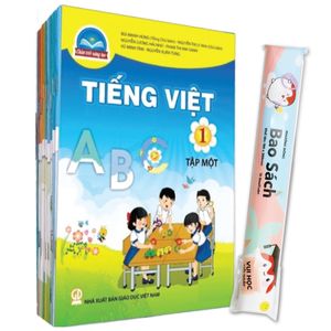 sách giáo khoa bộ lớp 1 - chân trời sáng tạo - sách bài học (bộ 9 cuốn) (2023) + bao sách tp