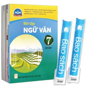 sách giáo khoa bộ lớp 7 - chân trời sáng tạo - sách bài tập (bộ 12 cuốn) (2023) + 2 bao sách tp