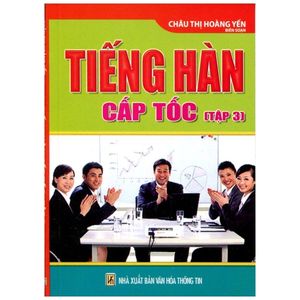 sách học tiếng hàn cấp tốc (tập 3)