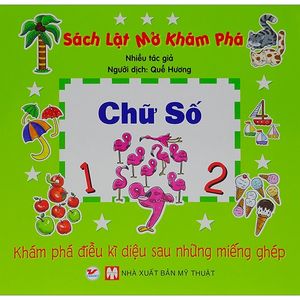 sách lật mở khám phá - chữ số