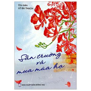 sân trường và mưa mùa hạ