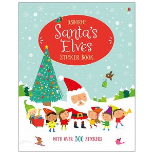 santa's elves sticker book