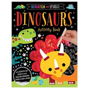 scratch and sparkle dinosaurs activity book