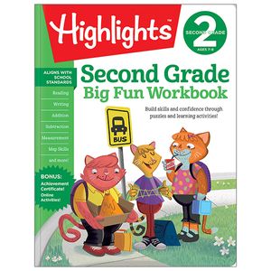 second grade big fun workbook (highlights™ big fun activity workbooks)