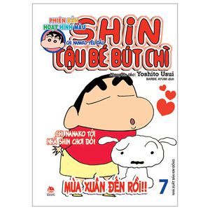 shin - cậu bé bút chì - phiên bản hoạt hình màu - tập 7: chị nanako yêu dấu (tái bản 2023)