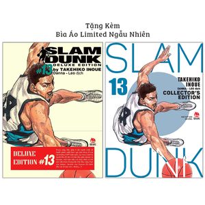 slam dunk - deluxe edition - tập 13 - tặng kèm bìa áo limited ngẫu nhiên