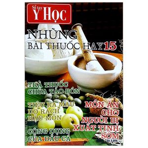 sổ tay y học - những bài thuốc hay 15