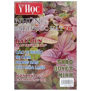 sổ tay y học - những bài thuốc hay 76