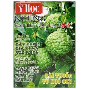 sổ tay y học - những bài thuốc hay 93