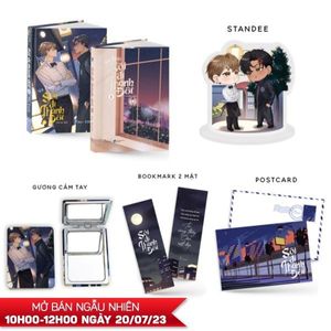 sói đi thành đôi - tập 1 - bản đặc biệt - bìa cứng - tặng kèm bookmark hai mặt bồi cứng + postcard hai mặt bồi cứng + standee chibi acrylic + gương cầm tay