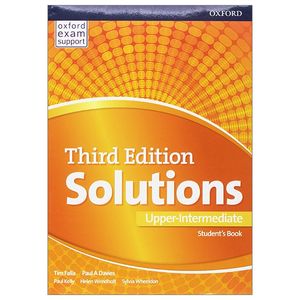 solutions: upper intermediate: student's book - 3rd edition