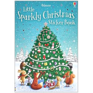 sparkly christmas sticker book