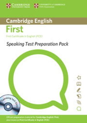 speaking test preparation pack for fce paperback with dvd