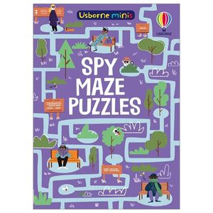 spy maze puzzles (usborne minis)