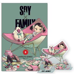 spy x family - tập 9 - tặng kèm standee pvc