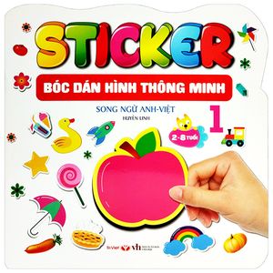 sticker - bóc dán hình thông minh - song ngữ anh-việt - tập 1