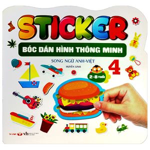 sticker - bóc dán hình thông minh - song ngữ anh-việt - tập 4