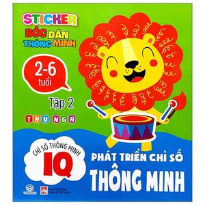 sticker bóc dán thông minh - phát triển chỉ số thông minh - iq - tập 2