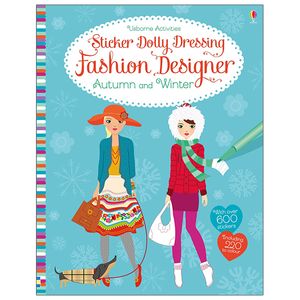 sticker dolly dressing fashion designer autumn and winter collection