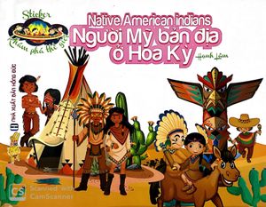 sticker khám phá thế giới  - người mỹ bản địa ở hoa kỳ - native american indians