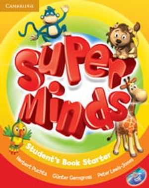 super minds starter student's book with dvd-rom