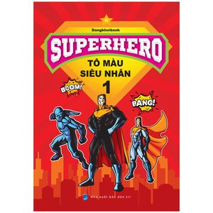 superhero - tô màu siêu nhân 1