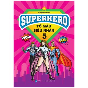 superhero - tô màu siêu nhân 5