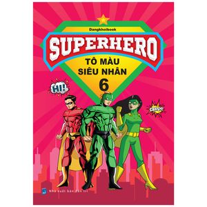 superhero - tô màu siêu nhân 6