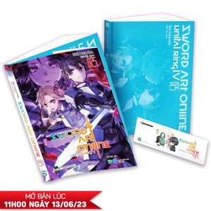 sword art online 25: unital ring iv - tặng kèm bookmark pvc