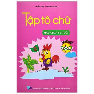 tập tô chữ mẫu giáo 4-5 tuổi