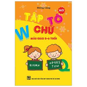 tập tô chữ mẫu giáo 5-6 tuổi