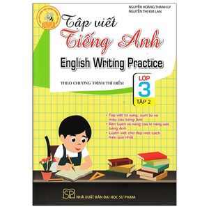 tập viết tiếng anh lớp 3 - tập 2 (theo chương trình thí điểm)