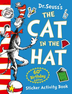 the cat in the hat sticker activity book. 60th birthday edition