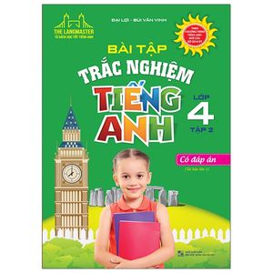 the langmaster - bài tập trắc nghiệm tiếng anh lớp 4 - tập 2 (tái bản 2020)