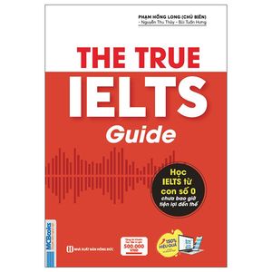 the true ielts guide - lộ trình học ielts cho người mới bắt đầu