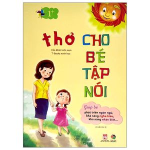 thơ cho bé tập nói (tái bản 2022)