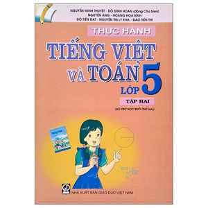 thực hành tiếng việt và toán lớp 5 - tập 2 (2022)