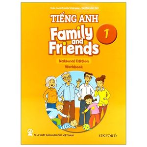 tiếng anh 1 - family and friends (national edition) - workbook