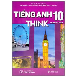 tiếng anh 10 think - student's book